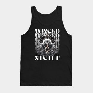 DARK GOTHIC WINGED NIGHT, DARK ANGEL OF NIGHT Tank Top